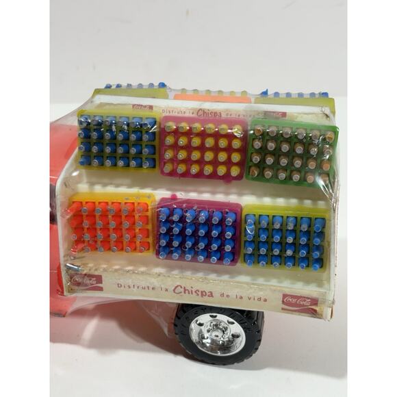 Vintage Plastics Orange COCA COLA Delivery Truck Kinect-t Coke 12” - Picture 7 of 9